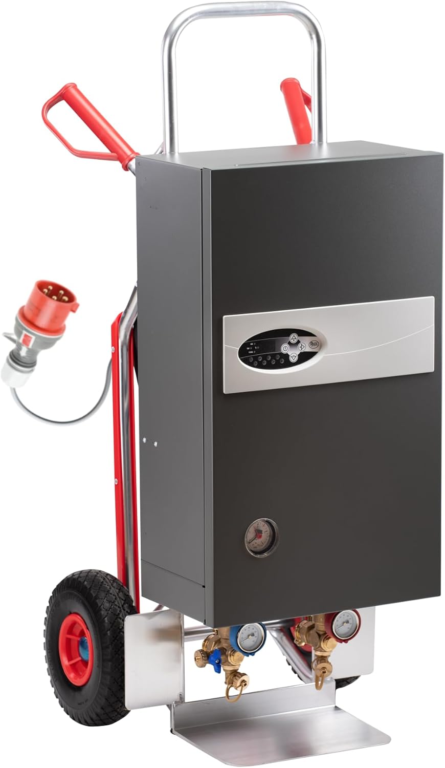 21e Classic Mobile Heizzentrale – Elektrische Bauheizung/Notheizung mit Leichtbauweise und Vollautomatischer Leistungsanpassung – 21 kW & 10,5 kW (Classic)
