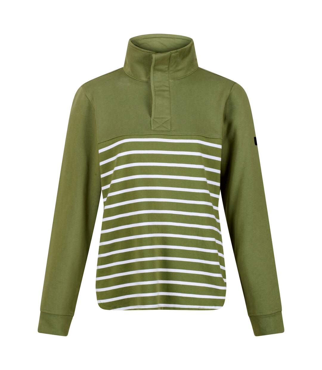Regatta - Haut polaire CAMIOLA - Femme (Vert kaki / Blanc) - UTRG7323