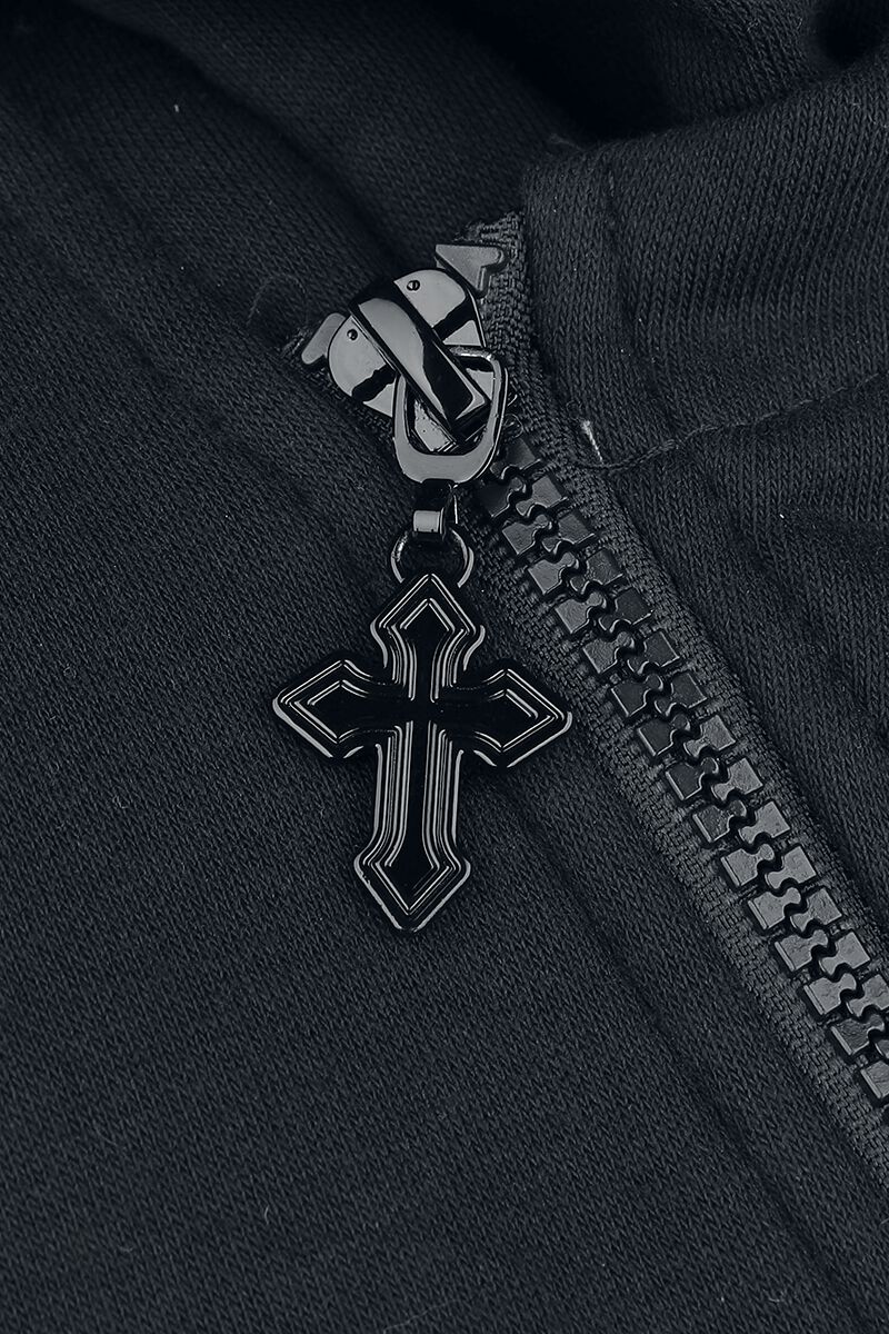 Semyaza | Gothicana by EMP Sweat-shirt zippé à capuche