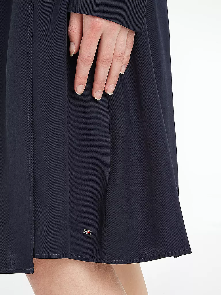 TOMMY HILFIGER Wickelkleid dunkelblau