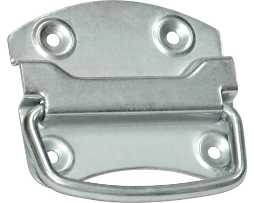 Kistgreep, verzinkt metaal, gatafstand 80 mm LxBxH 82/72/10 mm