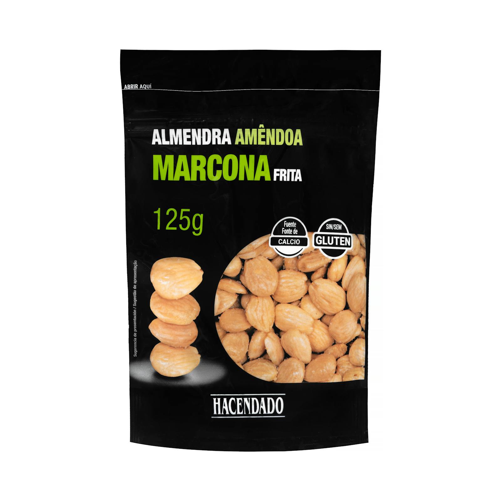 Amandes Hacendado Marcona frites au sel