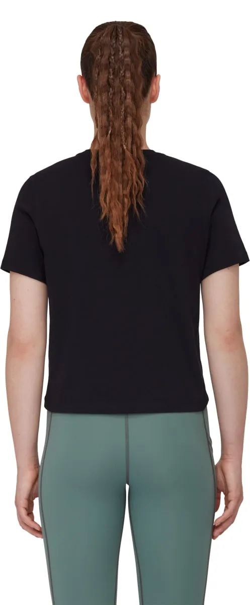 Mammut Massone T-Shirt Cropped Women Patch Black