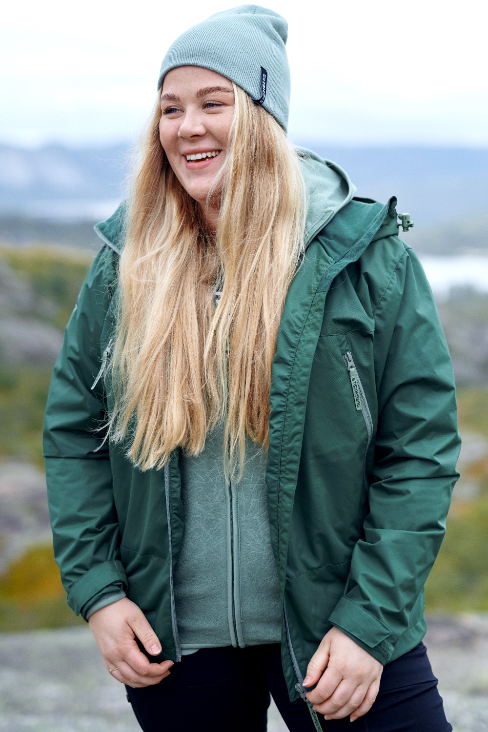Stormberg Solglimt resirkulert hettejakke