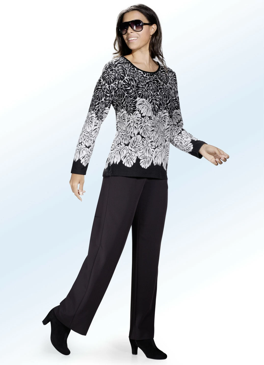 Pullover aus weichem Material