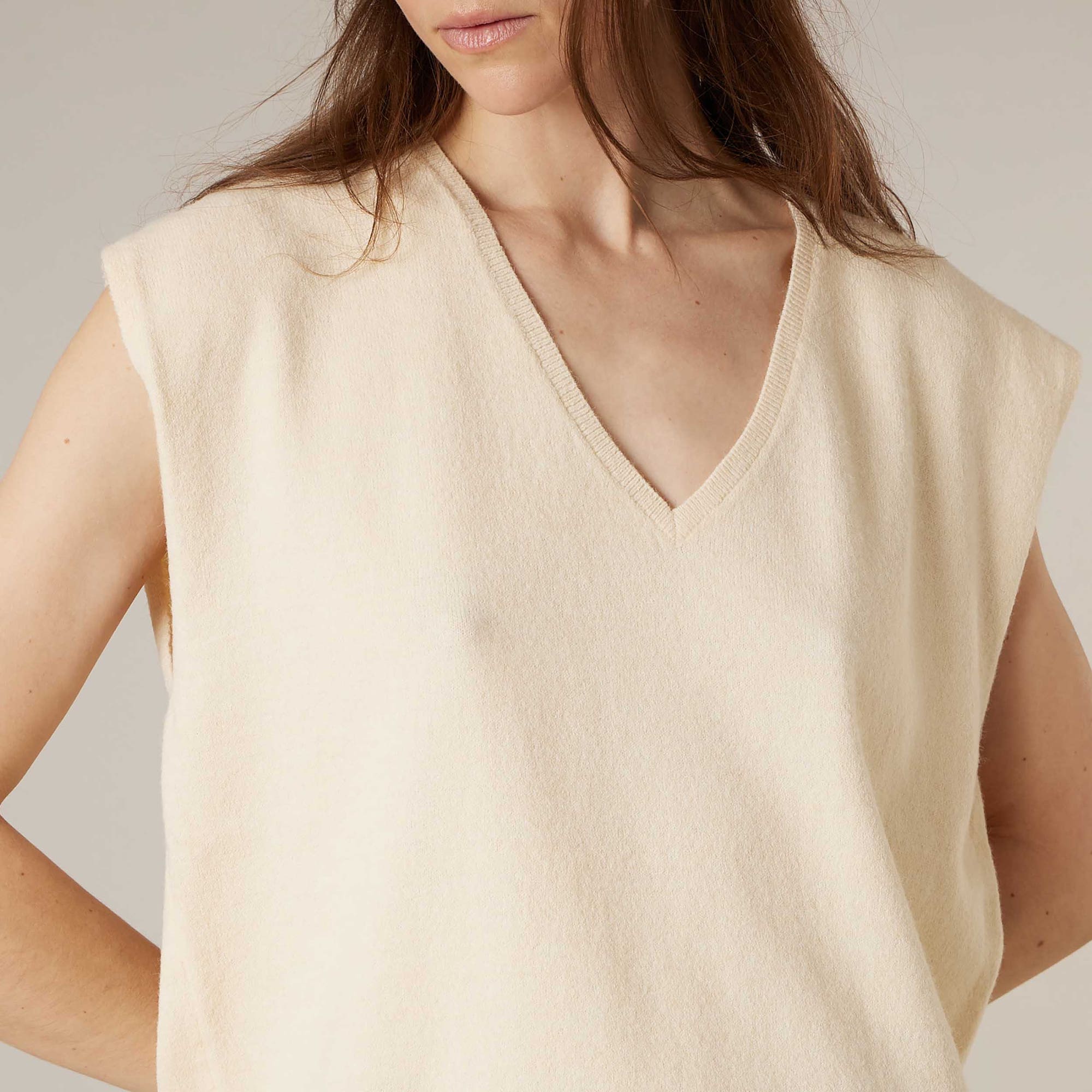 Pull Femme beige