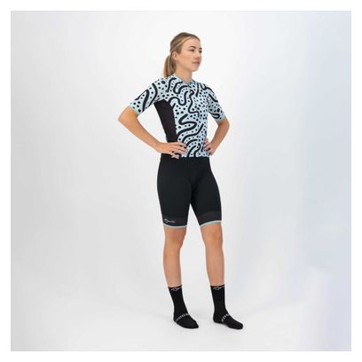 Maillot Manches Courtes Velo Rogelli Abstract - Femme