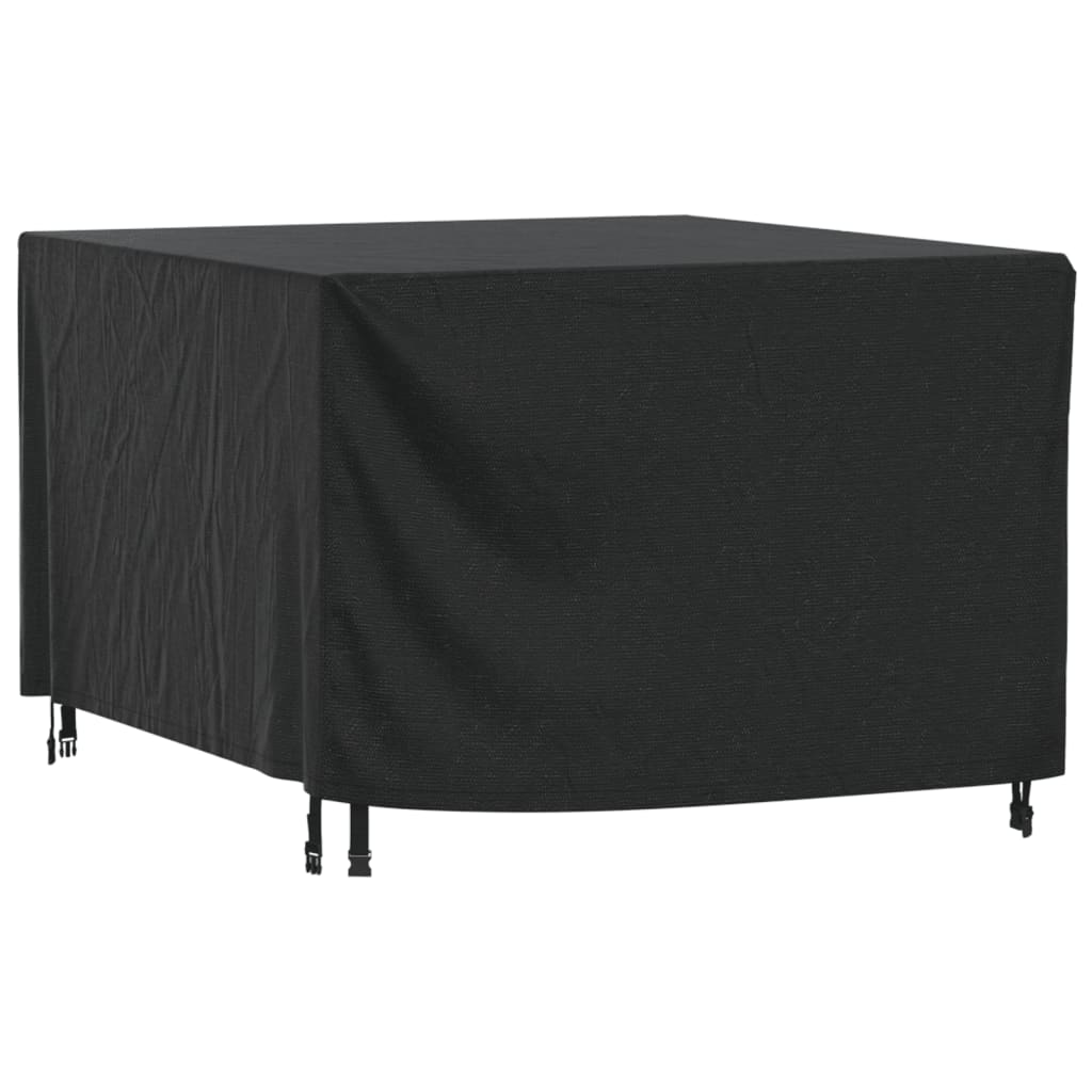 Housse de salon de jardin noir 135x135x90 cm imperméable 420d