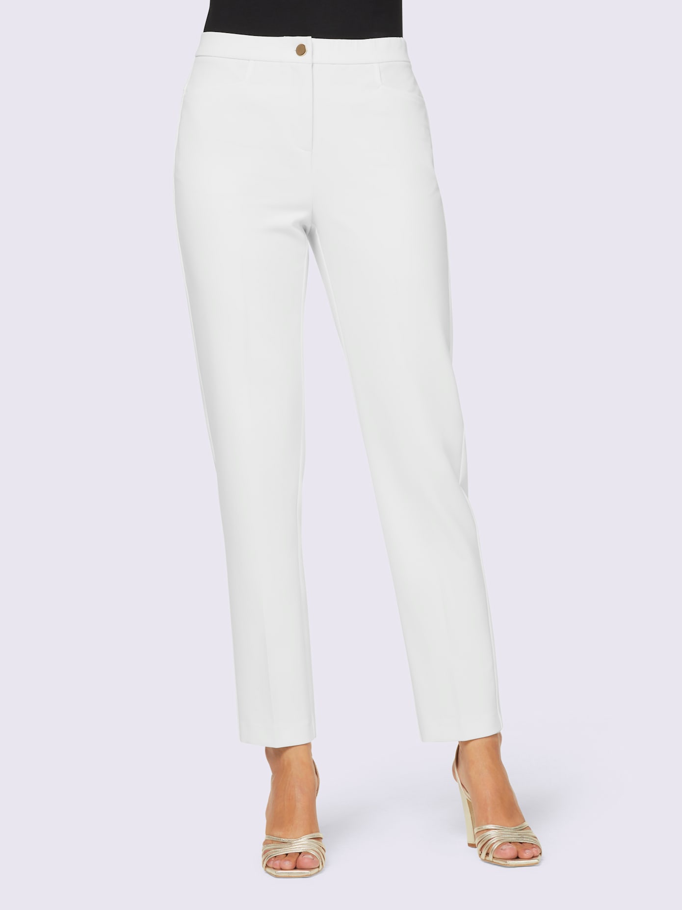 Pantalon forme parfaite grâce à l'élasticité