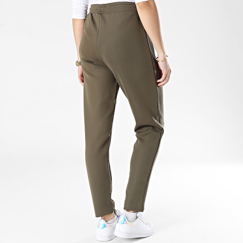 Pantalon Jogging Femme Vert Kaki