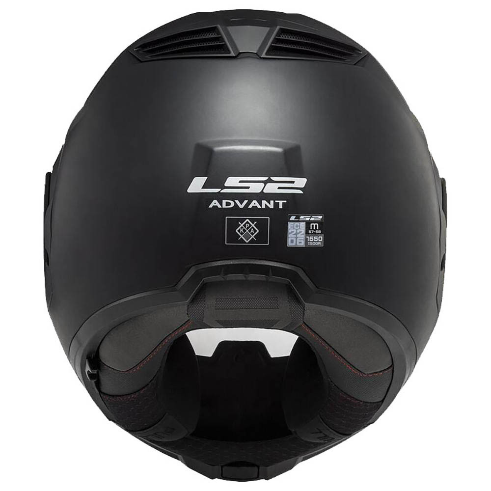 LS2 - Casque FF906 Advant Solid - intercom 4X intégré Noir Mat