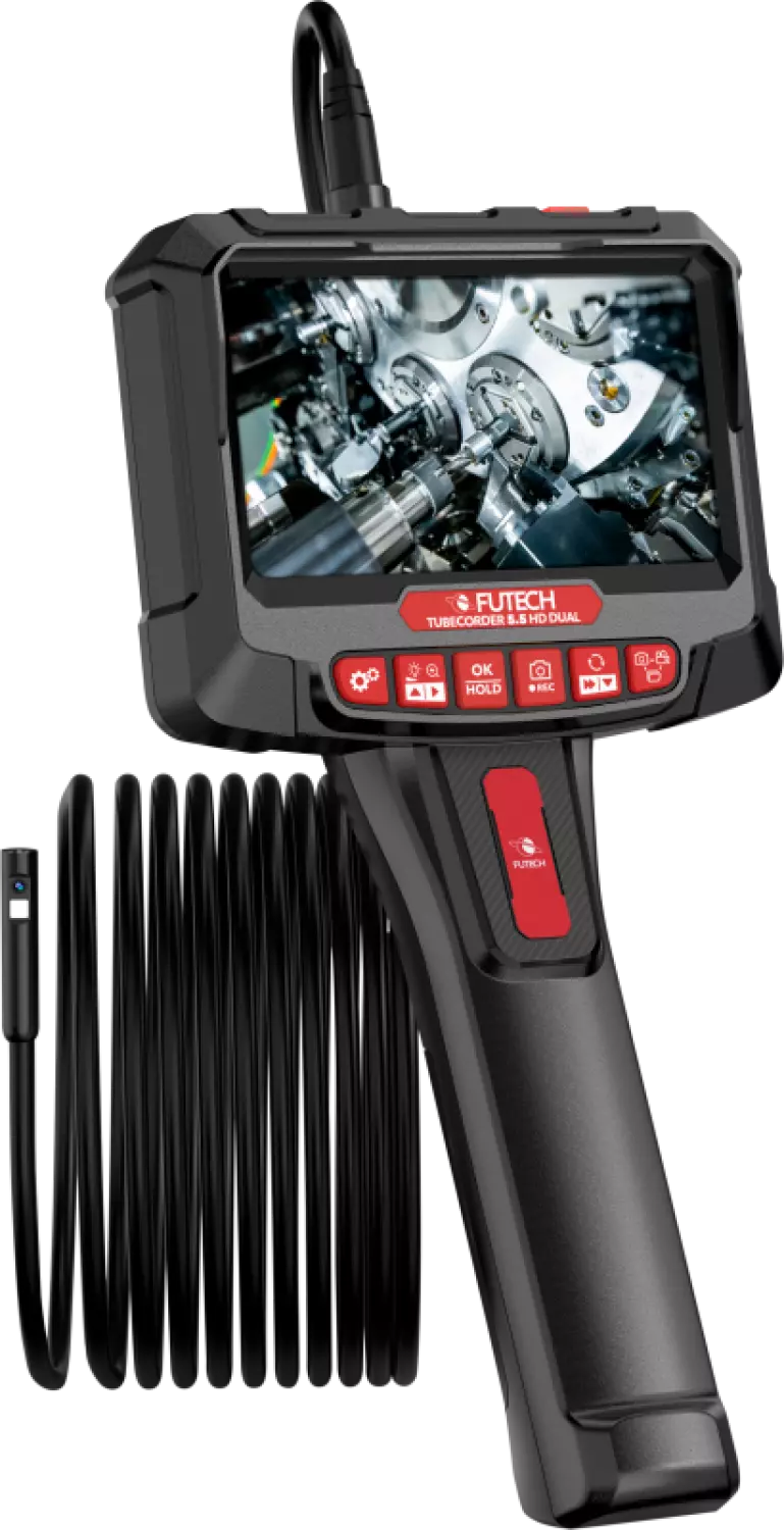 FUTECH Tubecorder 5.5 Dual Inspectiecamera - 5 mm x 5m