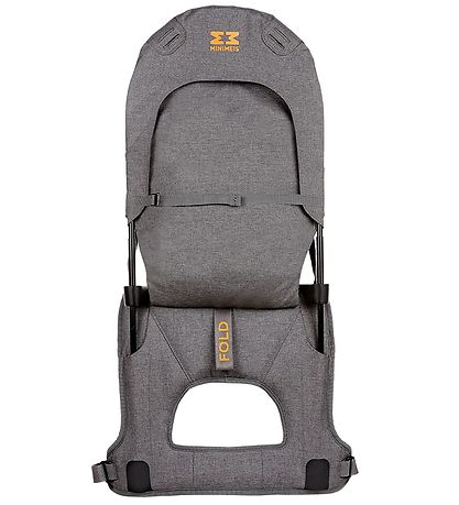 MiniMeis Babytrage - G4 - Grau/Orange