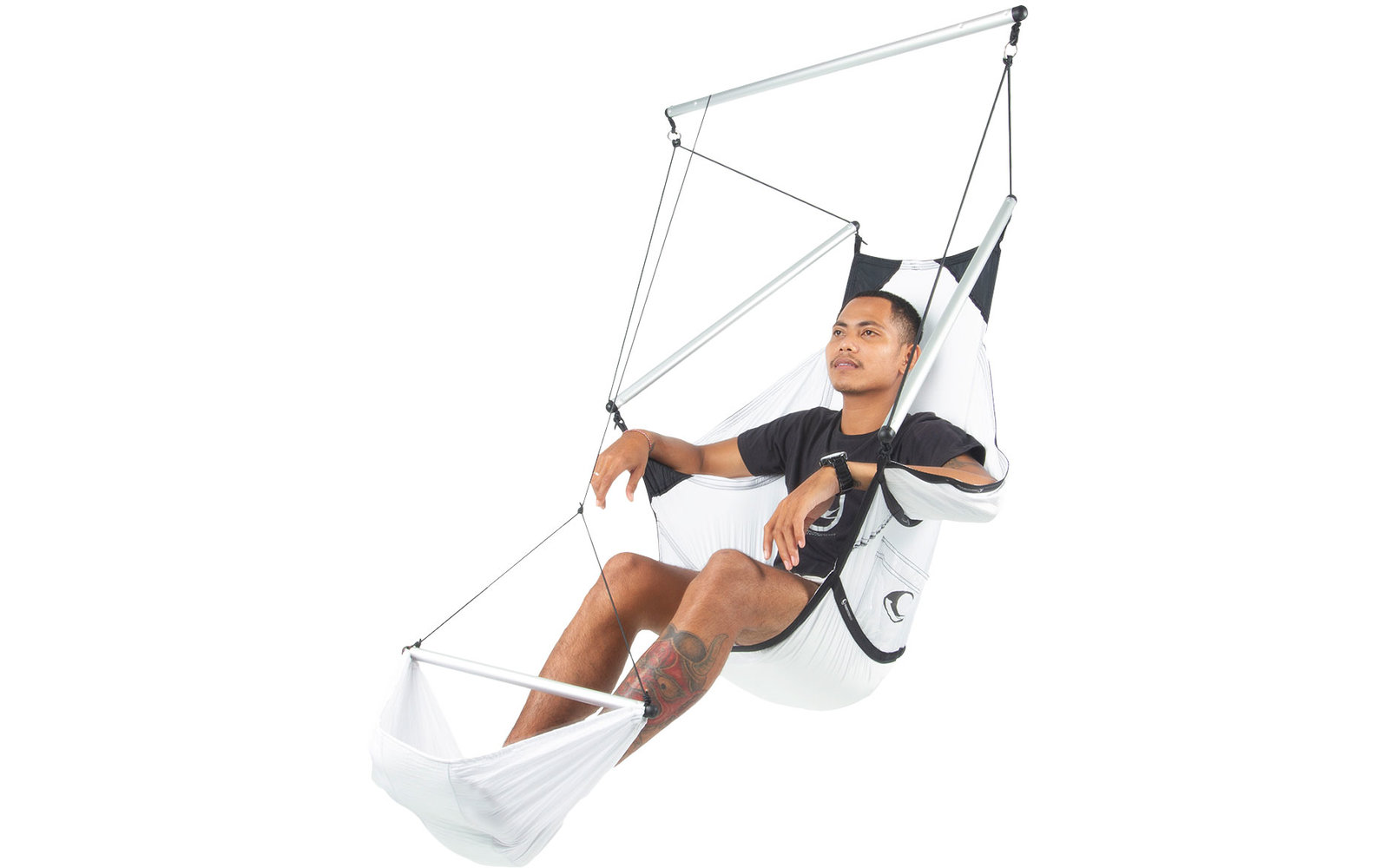 Ticket to the Moon Moonchair Hängesessel White