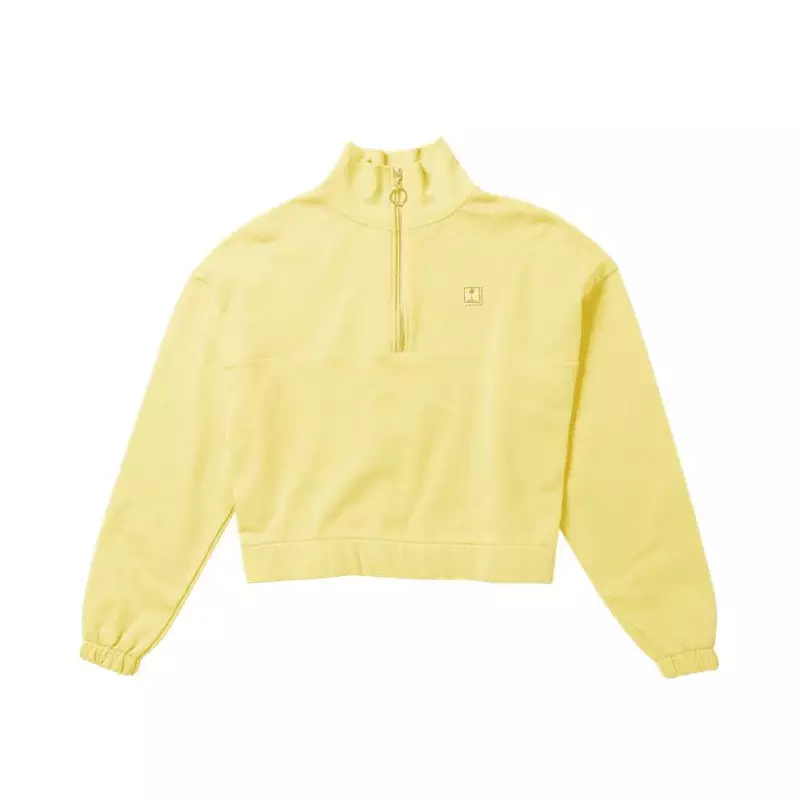Sweat femme MYSTIC Glaze Pastel Yellow