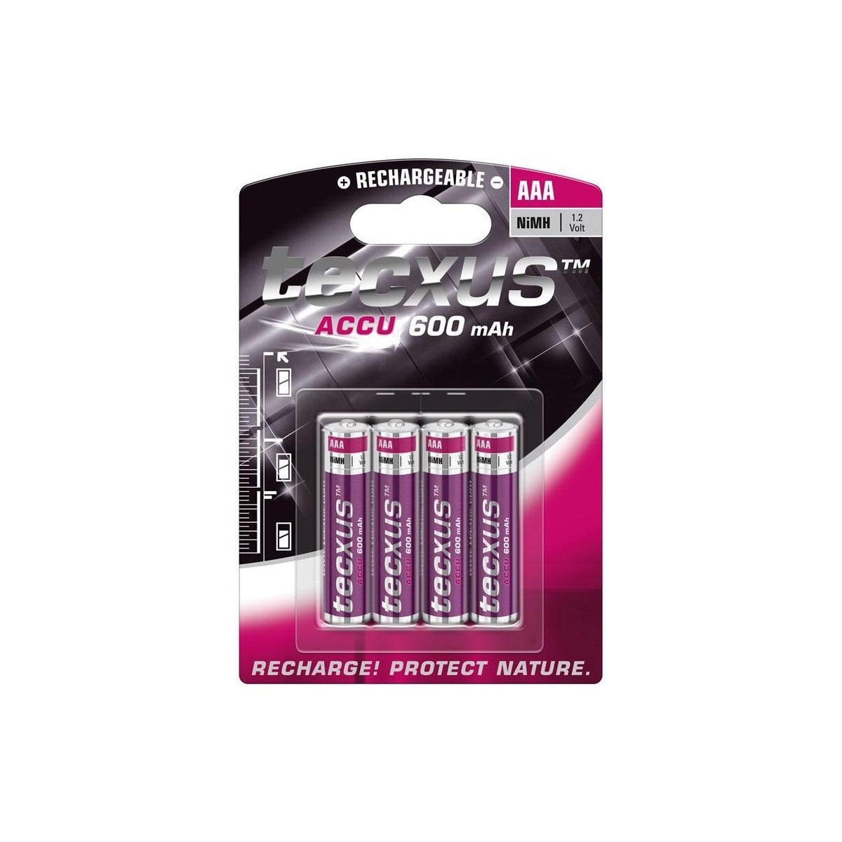 Tecxus AAA (Mikro)/HR03 - 600 mAh