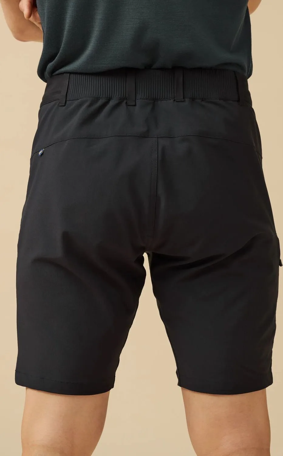 Fjällräven Hoja Hybrid Shorts M Black
