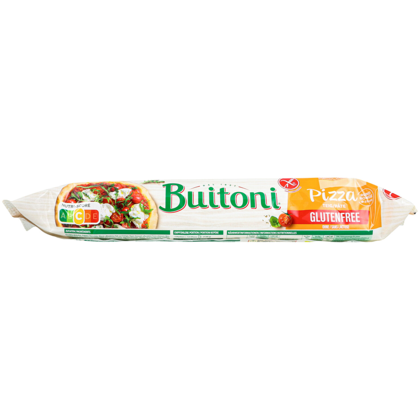Buitoni Pizzateig Glutenfrei & Ohne Lactose Rund Ausgewallt Ø25cm