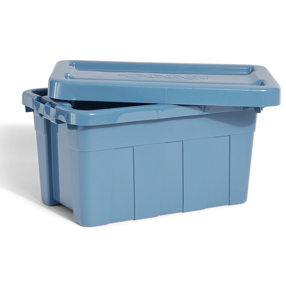 Boîte bricolage plastique bleu 20L