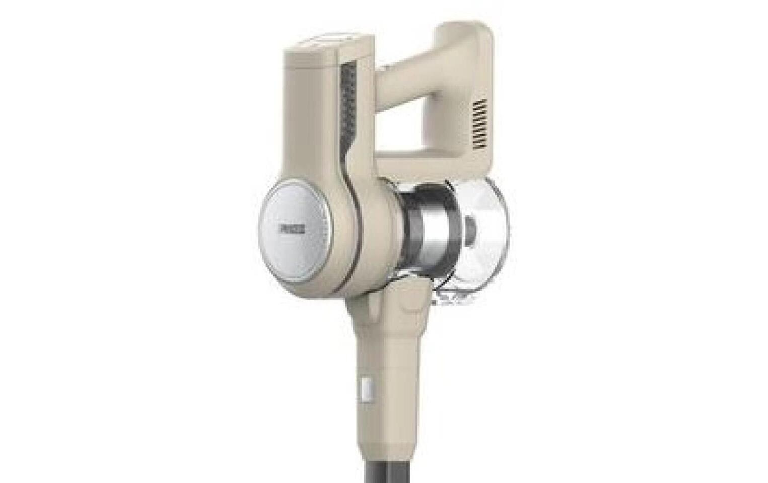 Akku-Hand- und Stielsauger Silber/Weiss<br>Kabelloser Staubsauger mit 3 Geschwindigkeitsstufen