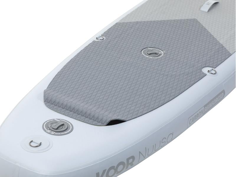 KOOR SUP Board Nuusa Allround 10'6 mit Doppelkammersystem Grossvolumiges, standsicheres Allround Stand-up-Paddling-Board mit Doppelkammersystem