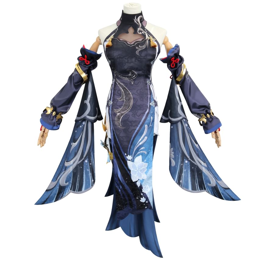 Feravin - Genshin Impact Shenhe Cosplay Kostuumset