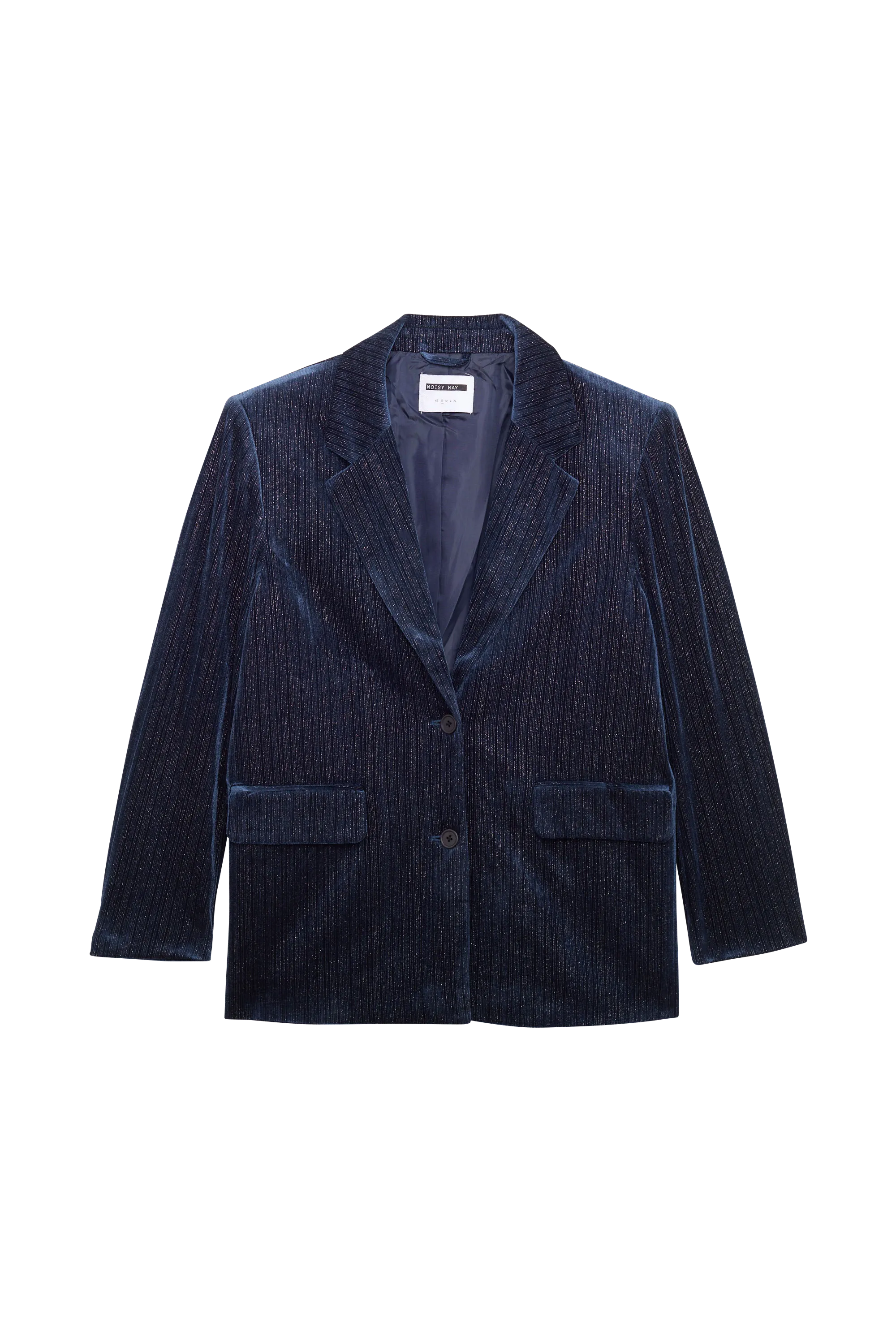 NOISY MAY Blazer NMAIDA LS GLITTER BLAZER Bleu