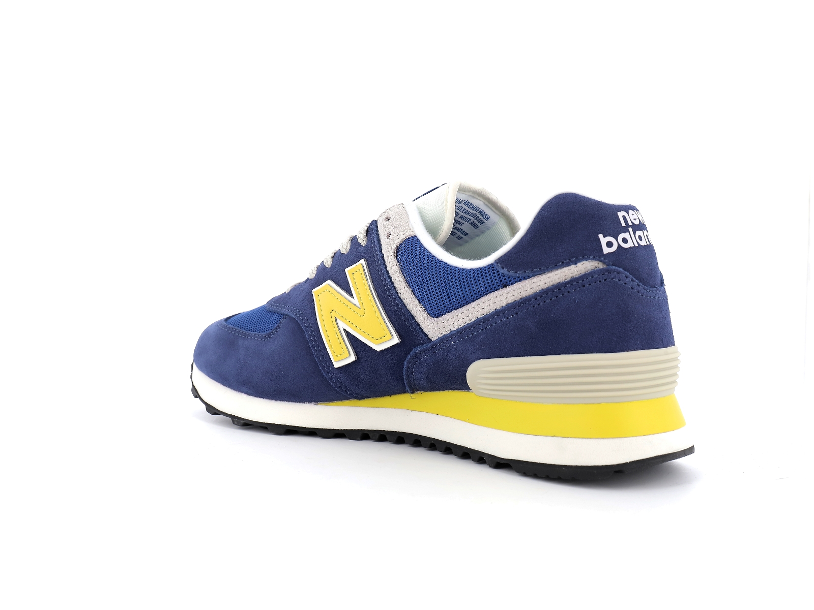 New balance a-ML574OR2 Synthétique Bleu-Jaune