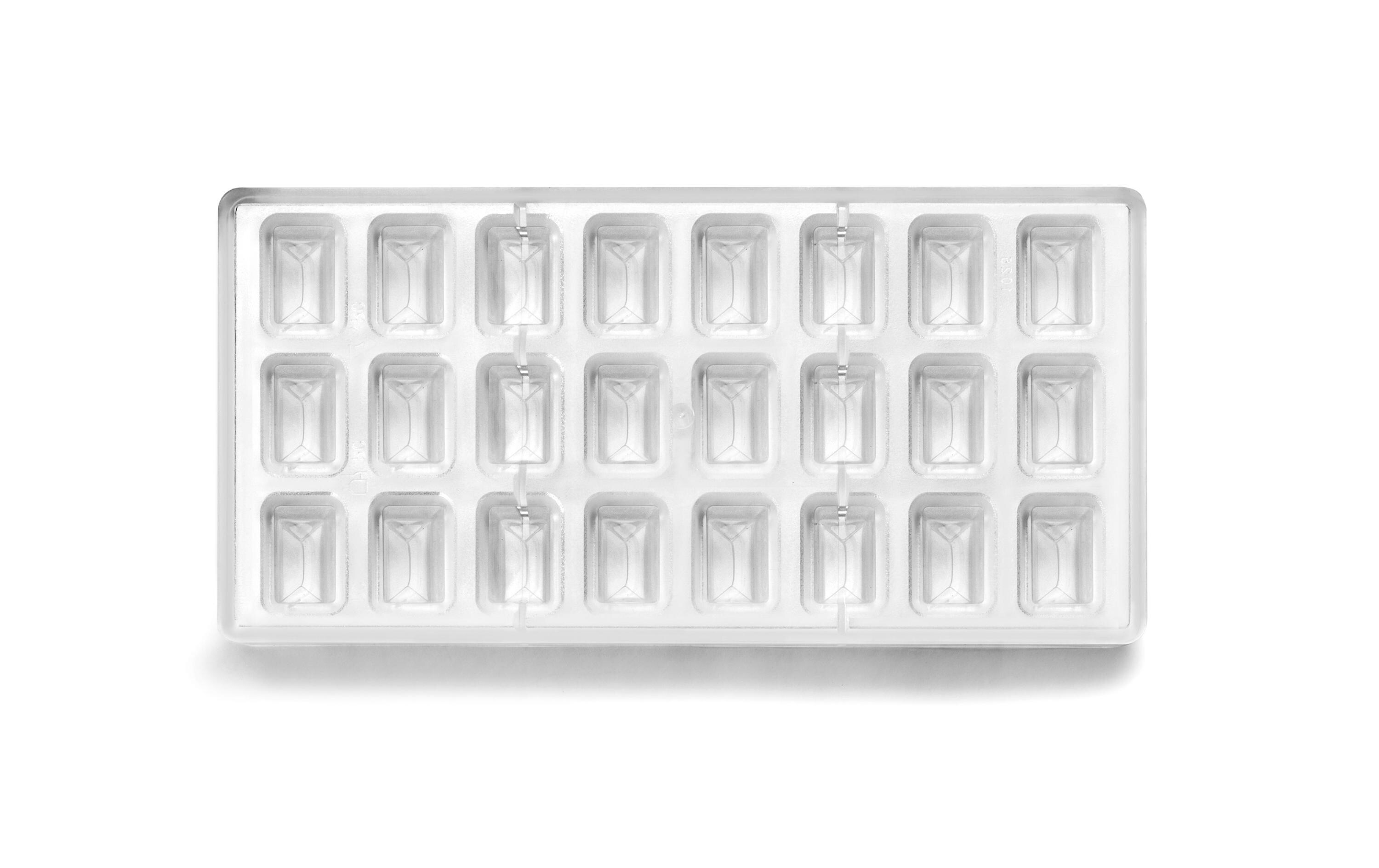 Pralinenform EckigRechteckige Pralinenformen