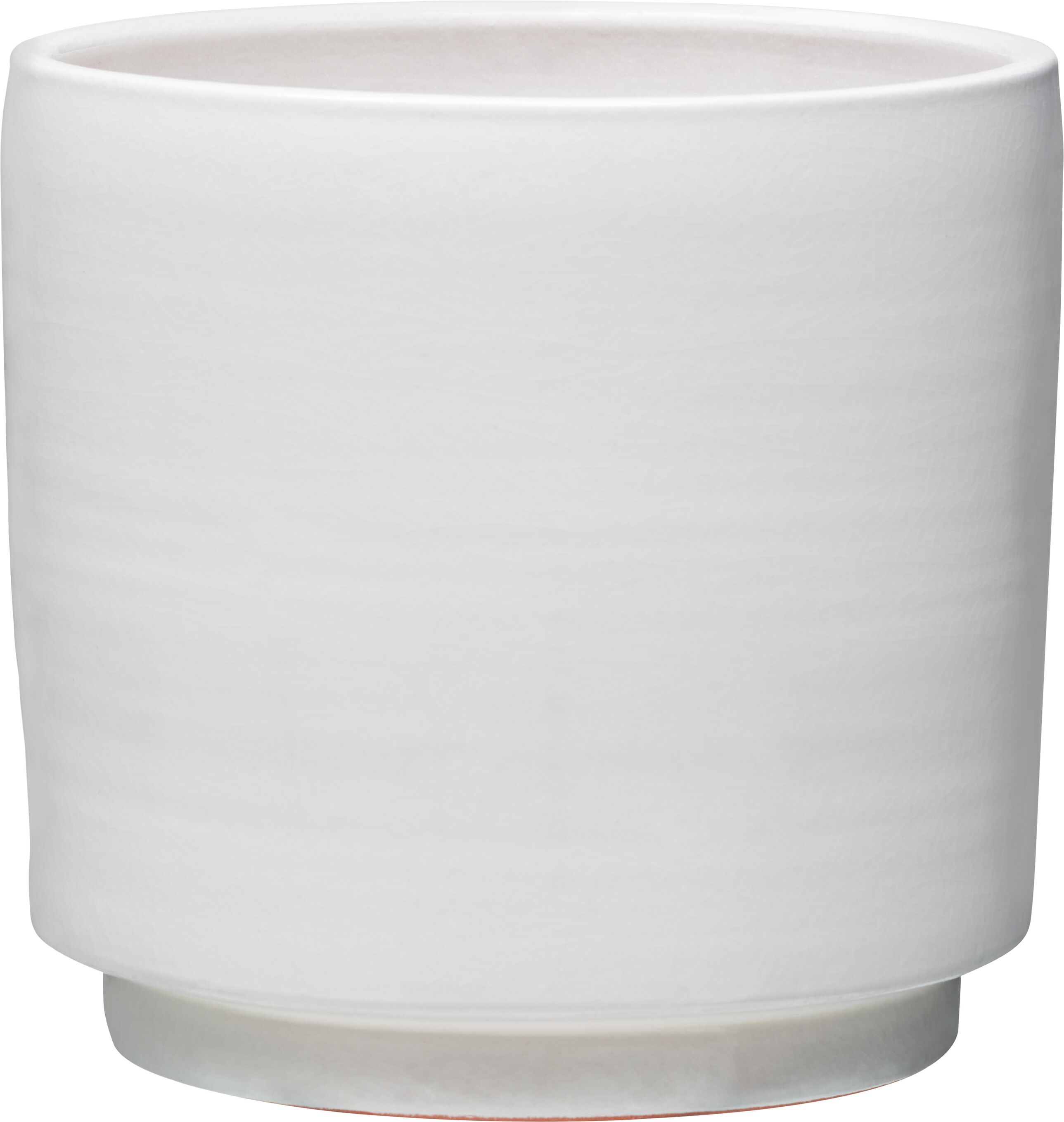 SU AMAYA Topf weiss 24x23cm - Weiss / H: 23.0 cm