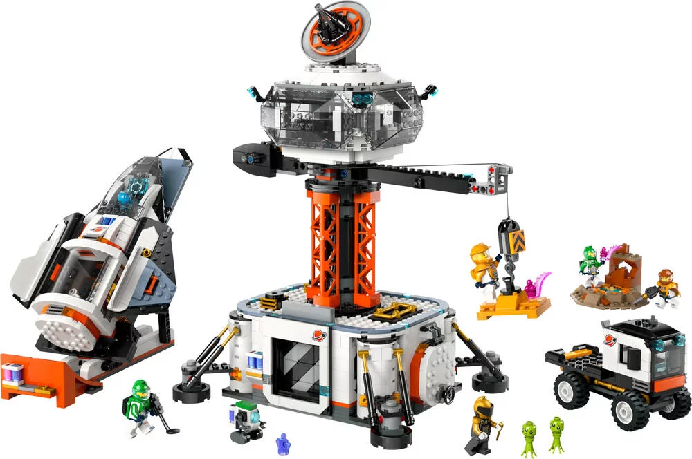 LEGO®CITY 60434 - LA STATION SPATIALE ET LA BASE DE LANCEMENT DE FUSEES