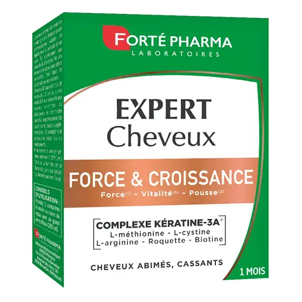 Forté Pharma Expert Hair Strength & Growth Vitality Keratin 30 comprimidos