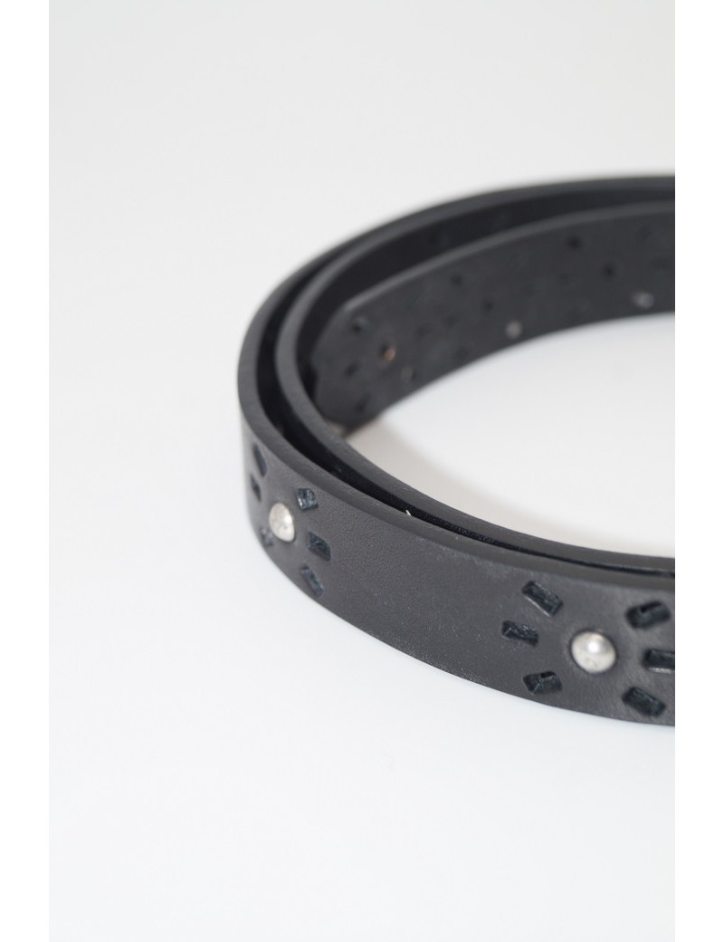 DIESEL CEINTURE B-PERSS NOIR