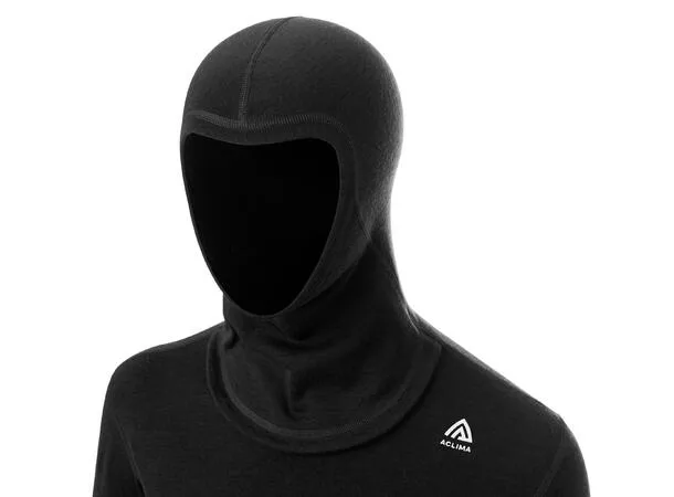 Aclima Men's Warmwool Hoodsweater V2 Jet Black