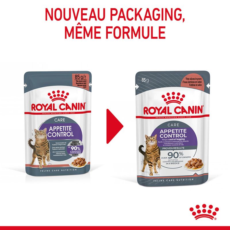 Royal Canin Appetite Control Care en sauce