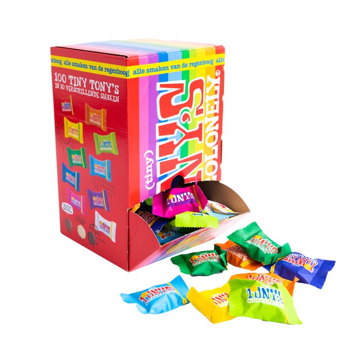 Tony's Chocolonely | Tiny Tony's | 100 stuks | 900g