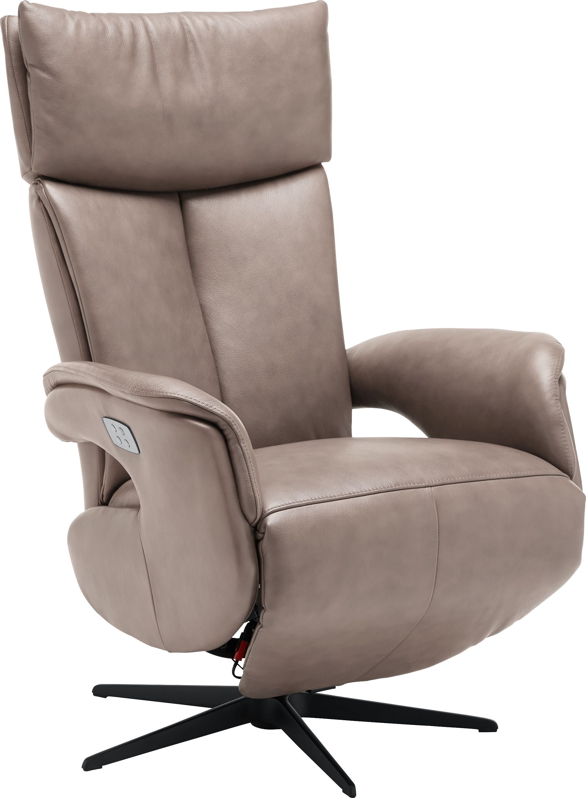 GÖTZ Relaxsessel - Hellgrau / B: 69.0 cm x T: 81.0 cm x H: 116.0 cm