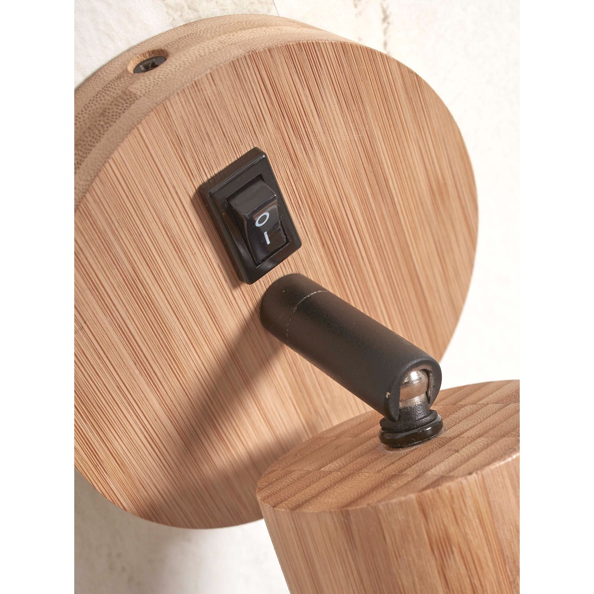 GOOD&MOJO Wandlamp Java - Bamboe - Ã12cm