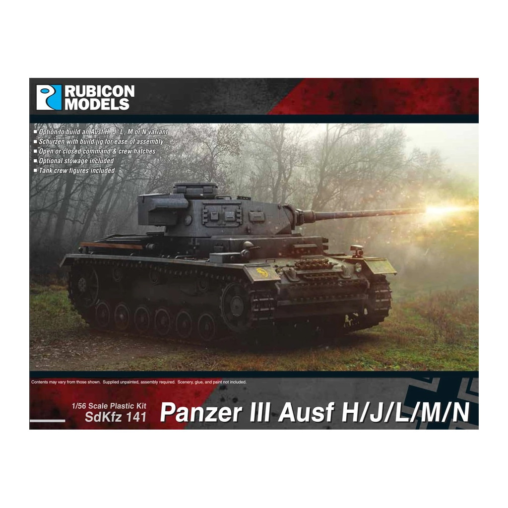 Panzer III Ausf H/J/L/M/N