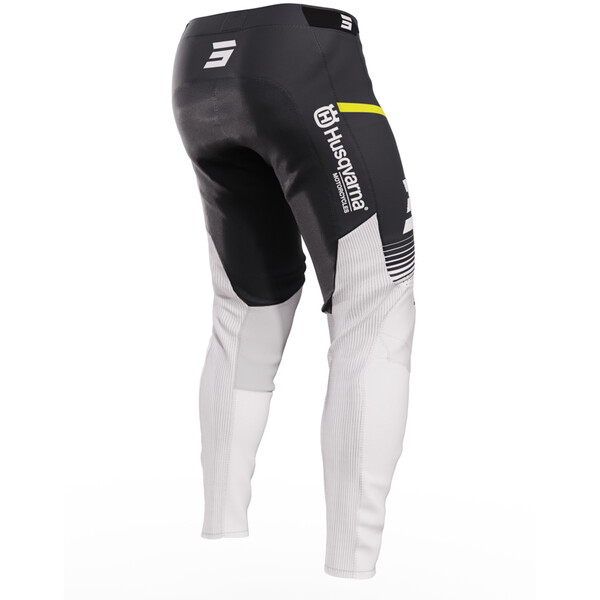 Shot - Pantalon Aerolite Husqvarna 2023 - Edition limitée Noir / Blanc