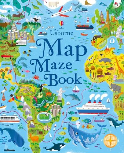 Map Mazes - Maze Books (Paperback)