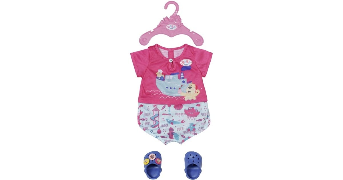 ZAPF CreationBABY born - Bath Pyjamas with Shoes Poppenkledingset poppen accessoires