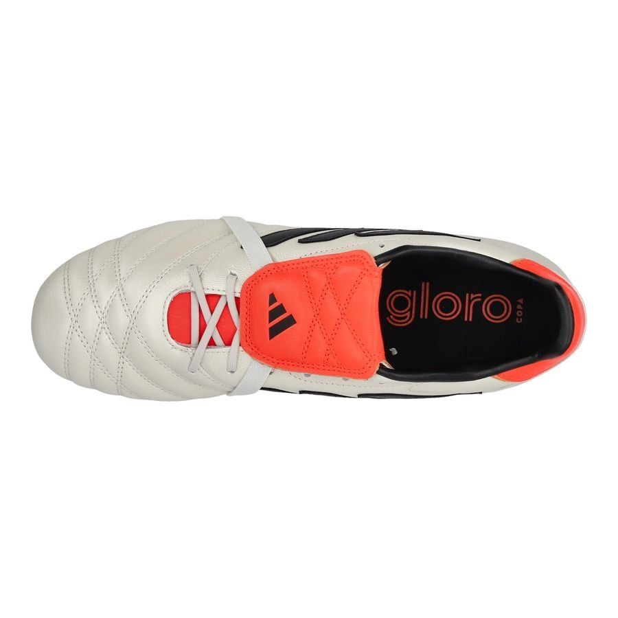 adidas Copa Gloro FG Solar Energy - Blanc/Noir/Rouge