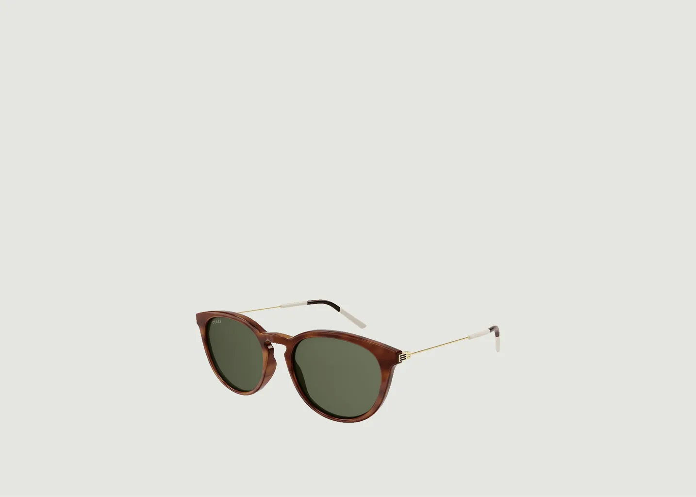 Lunettes de soleil écailles avec verres colorés Gucci