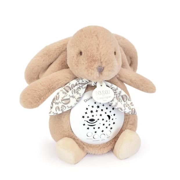 Veilleuse musicale lapin doudou - Beige - DOUDOU ET COMPAGNIE