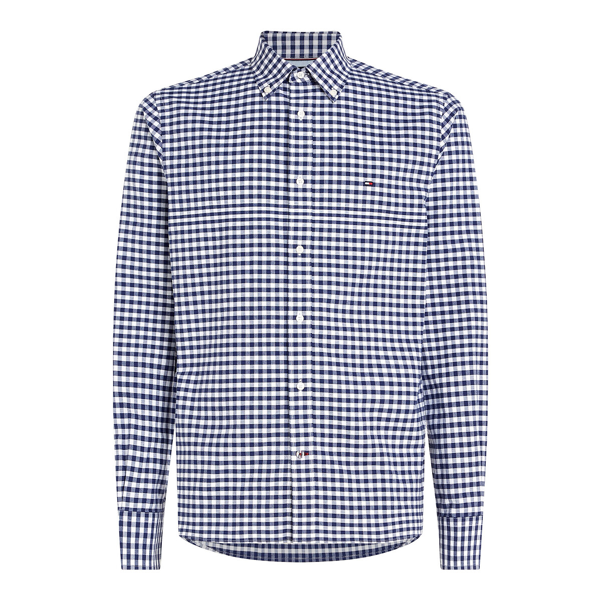TOMMY HILFIGER<br>Camisa xadrez de manga comprida