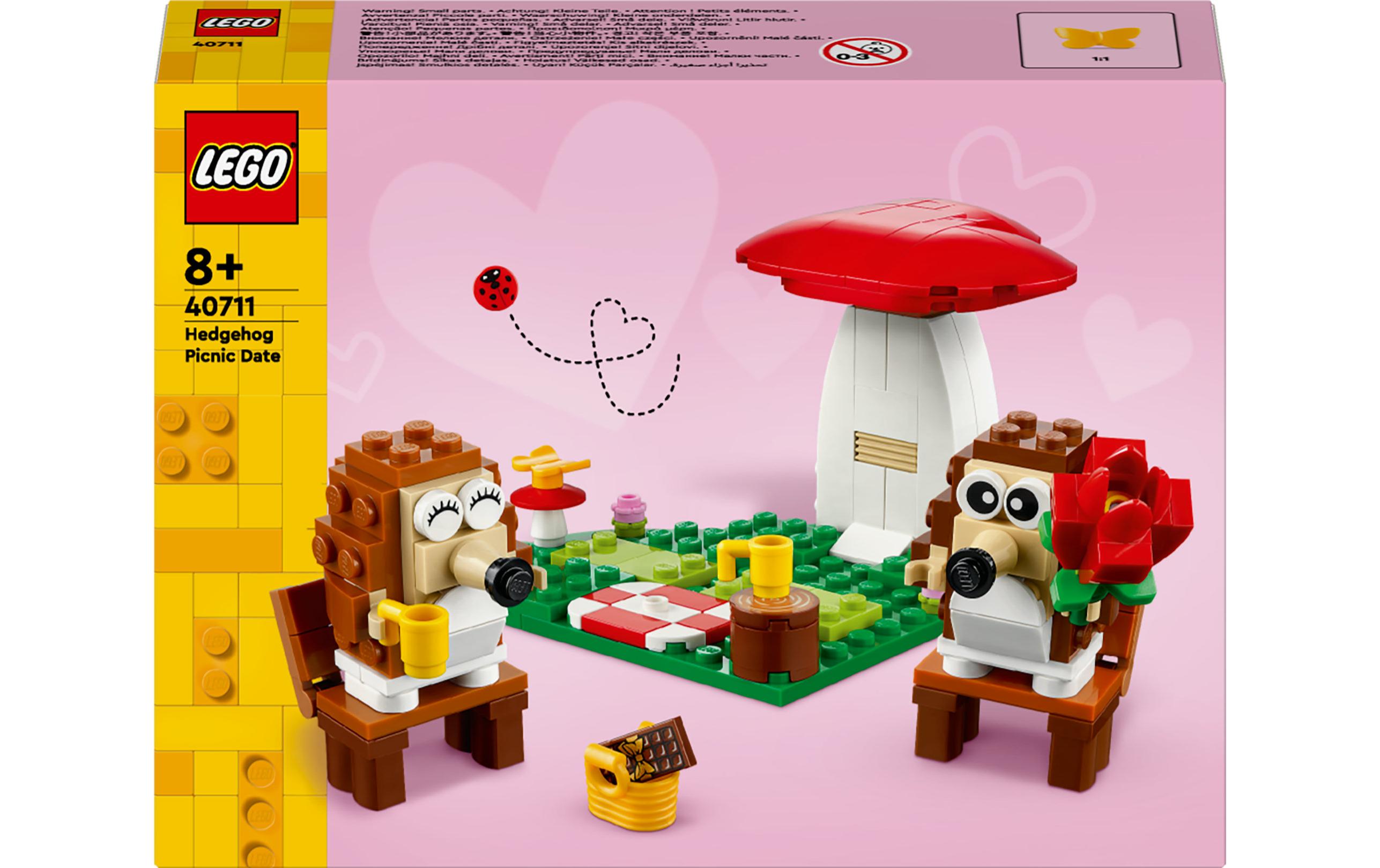 Saisonal Igel und ihr Picknick-Date 40711Kreatives Spielset