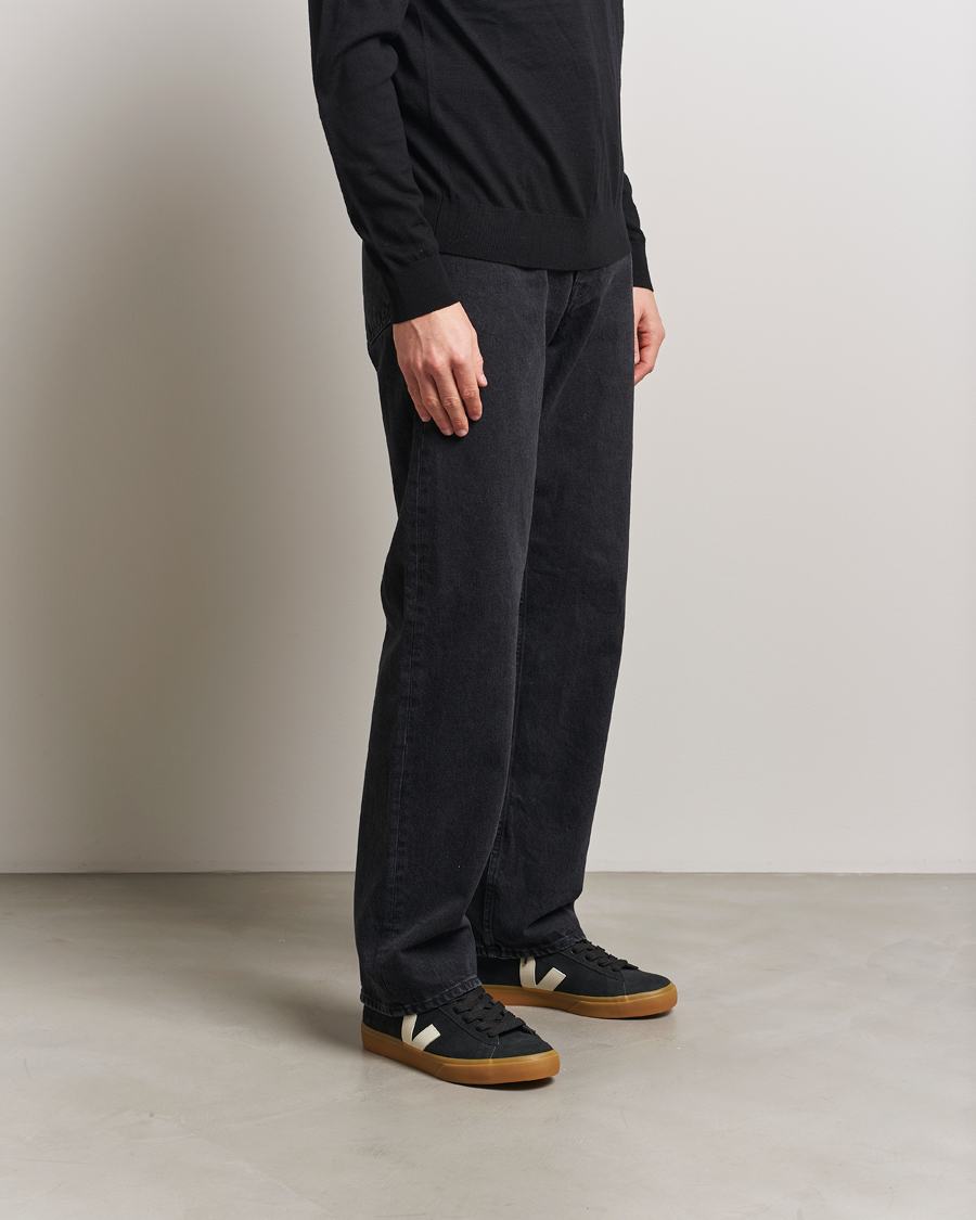 Veja Campo Suede Sneaker Black/Pierre