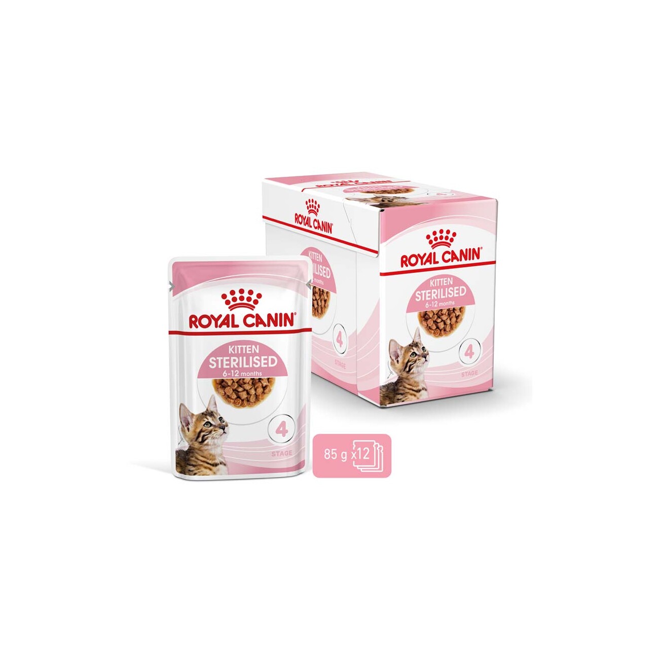 ROYAL CANIN KITTEN STERILISED in Soße 12 x 85g