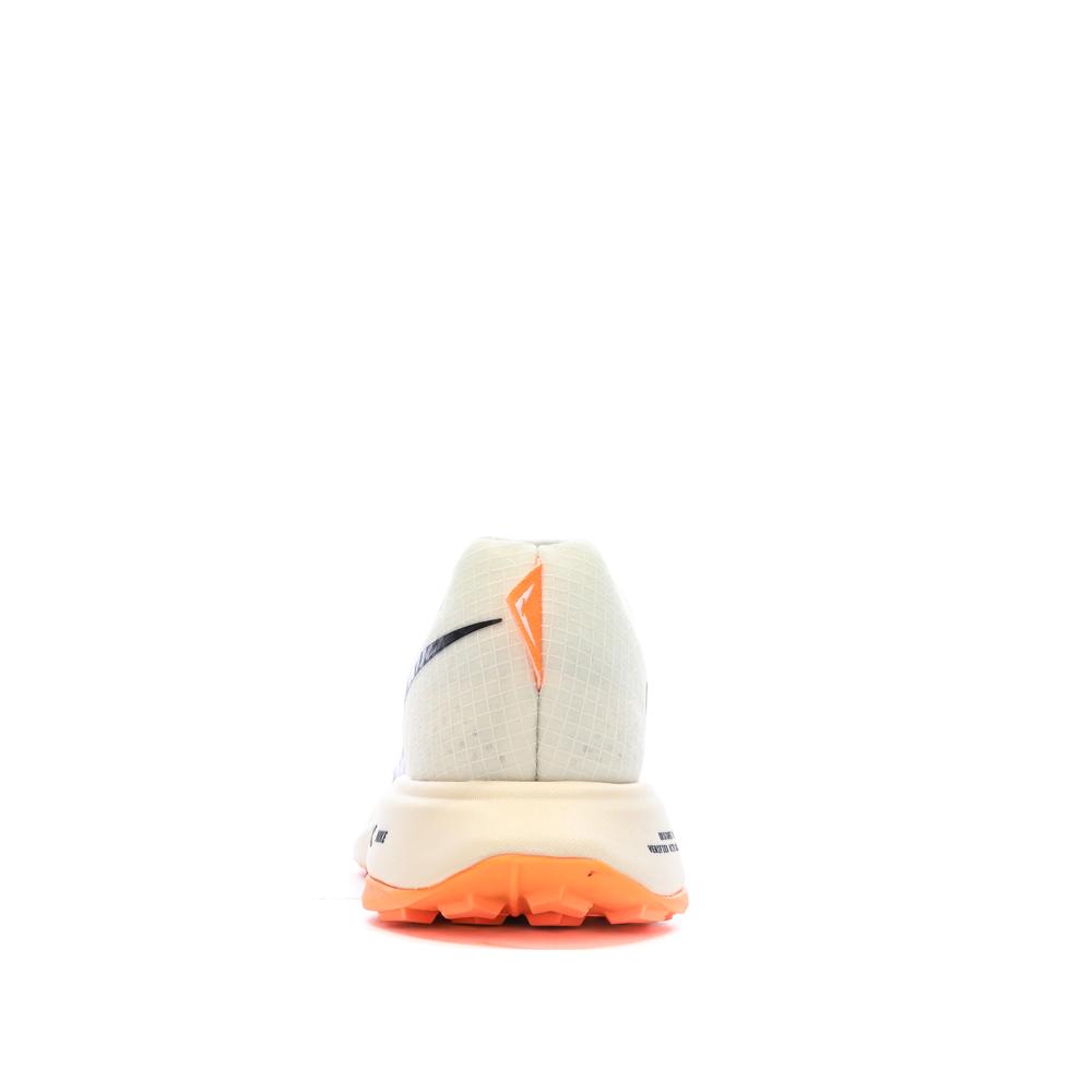 Nike Chaussures de trail Blanches/Noires/Oranges Femme Nike Zoomx Ultrafly